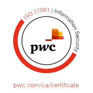 The PwC certification seal